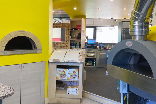 forno separato per pizze senza glutine Ghiotto Pizza Paladina